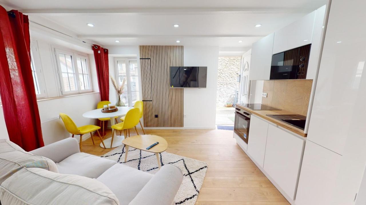 Charmante Maison En Pierre - Centre Ville - Plage Ouistreham Kültér fotó